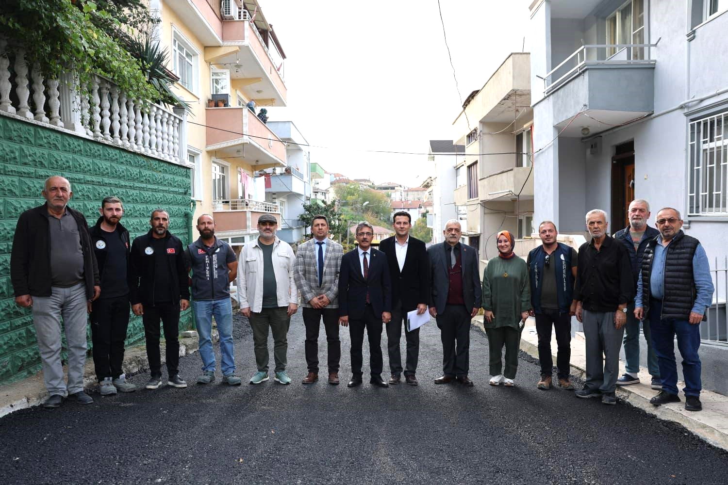 ERENLER BELEDİYESİ ASFALTTA HIZ KESMİYOR