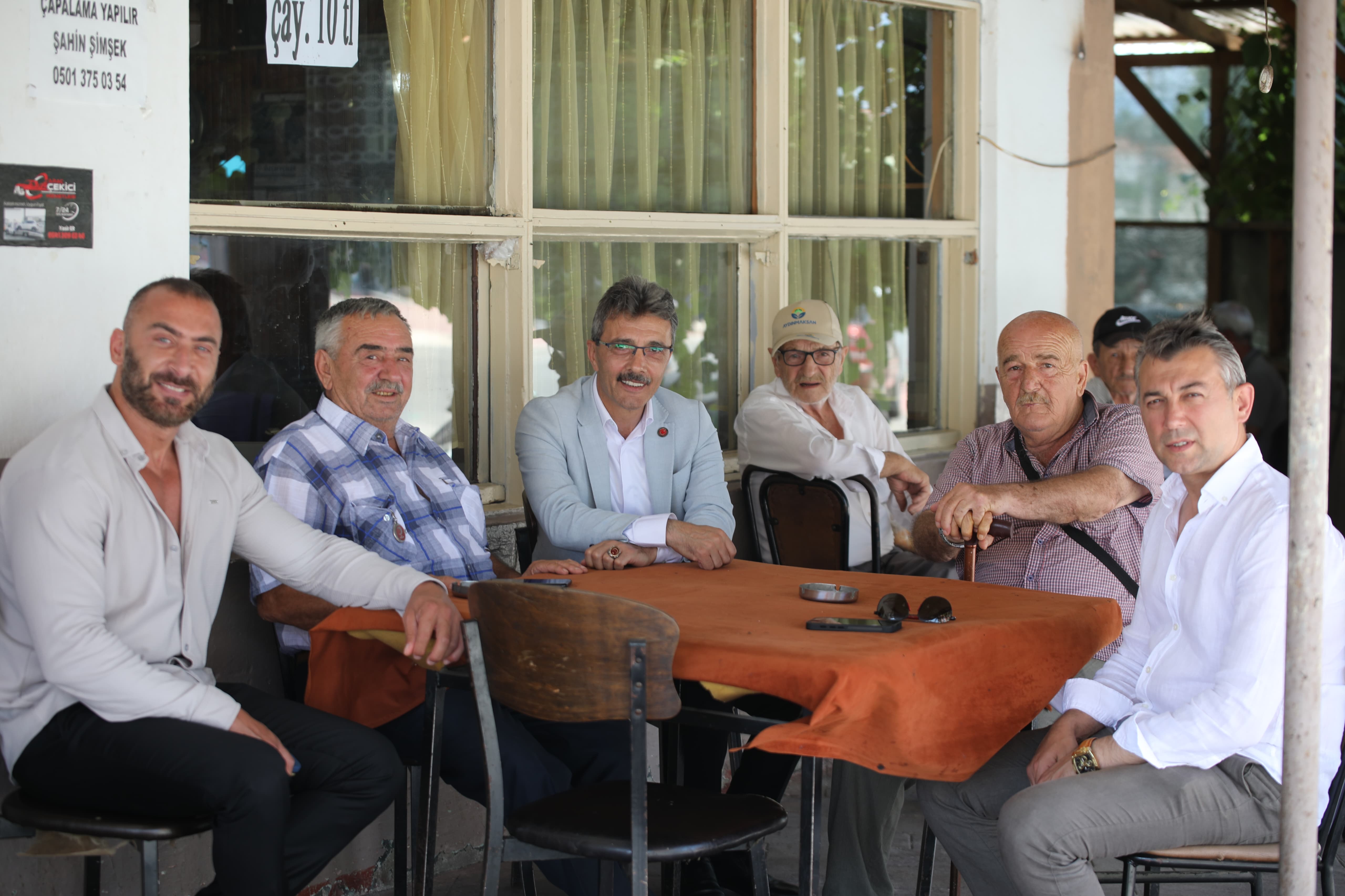 BAŞKAN ŞENOL DİNÇ ZİYARETLERİNİ SÜRDÜRÜYOR