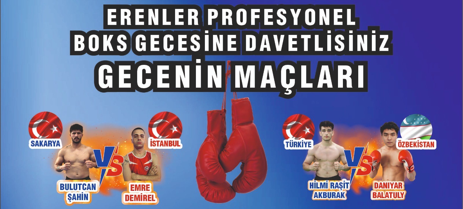 ERENLER DE BOKS HEYECANI