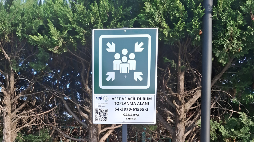 ERENLER'DE Kİ AFET VE ACİL DURUM TOPLANLA ALANLARININ LİSTESİ